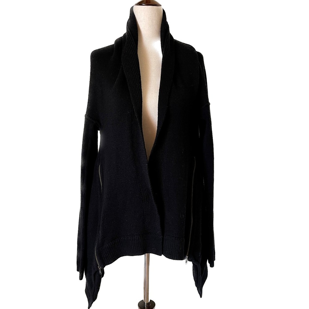 LULULEMON Women's Black Wrap It Up Black Sweater, Size Small
